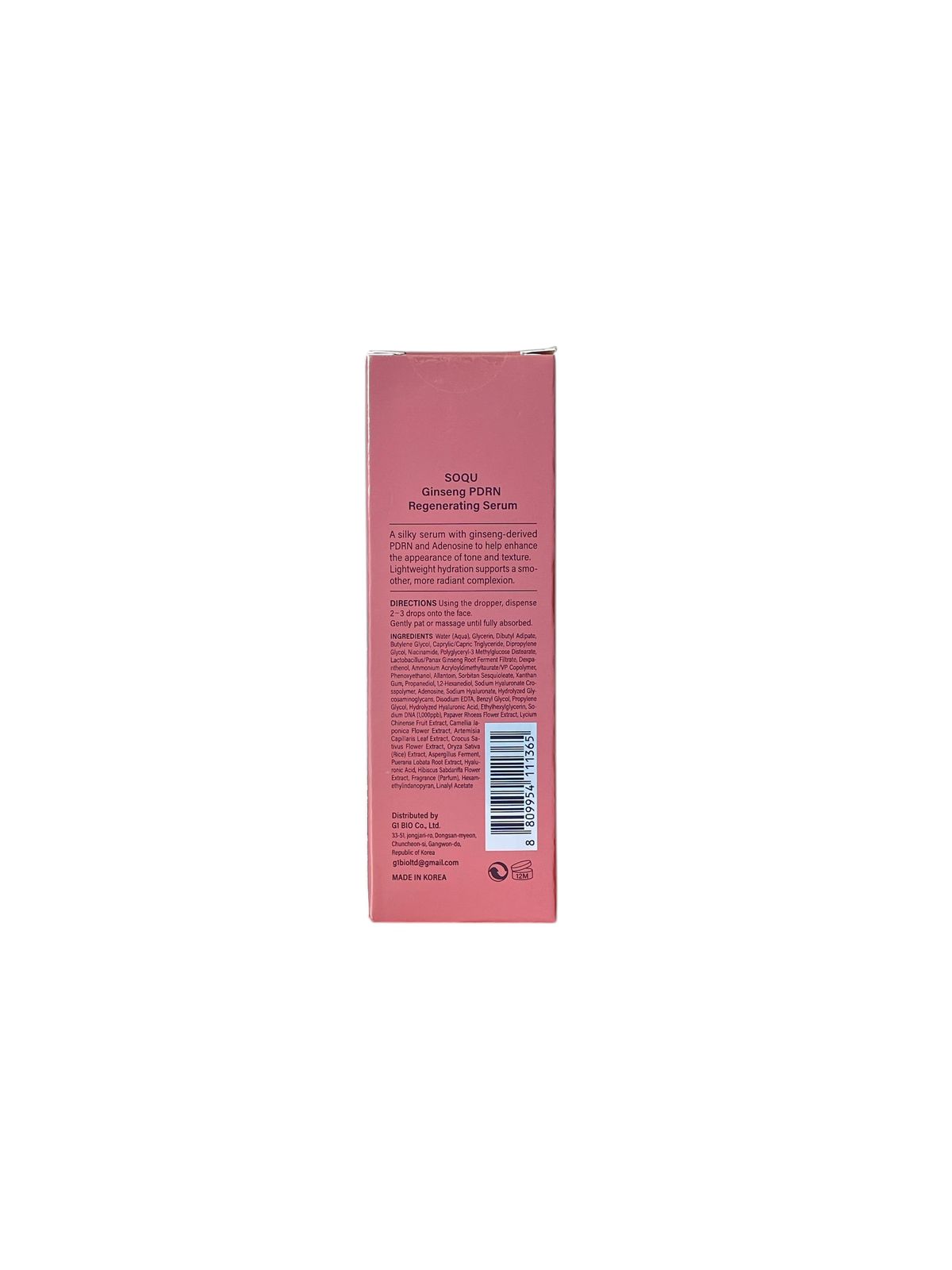 Regenerating Serum - SOQU Ginseng PDRN