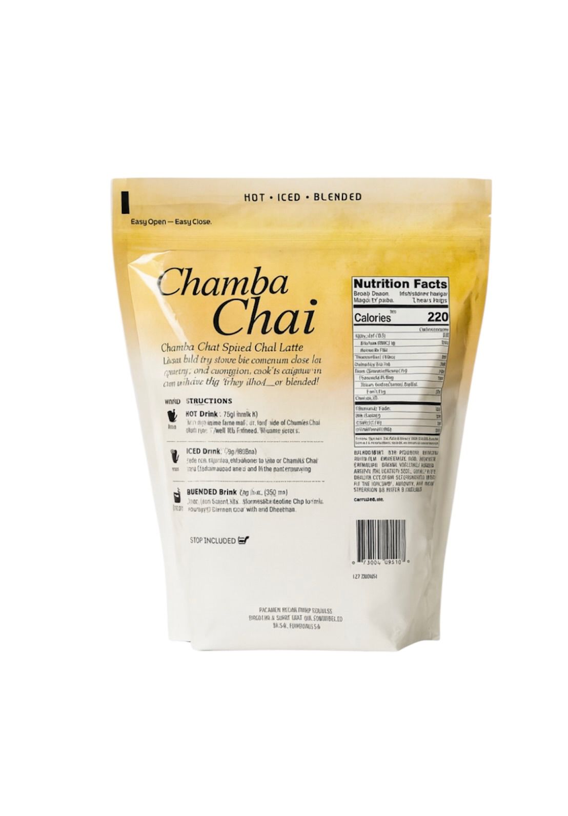 Chamba Chai | Mezcla para Latte de Chai (1.81 kg / 4 lb)