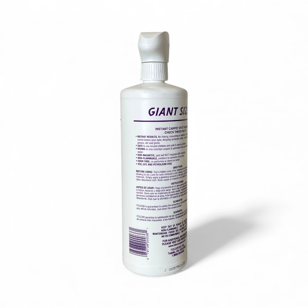 FOLEX Removedor – 36 oz | Limpieza Profunda sin Enjuagar