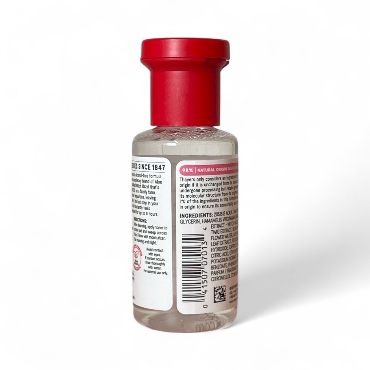 Thayers Tónico Facial de Rosas – Hidratación & Piel Radiante
