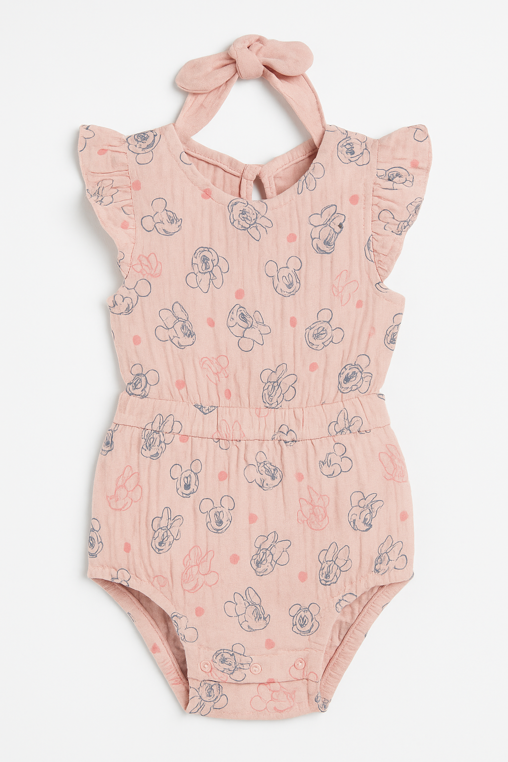 Traje de Niña Minnie Mouse 2 piezas 18M