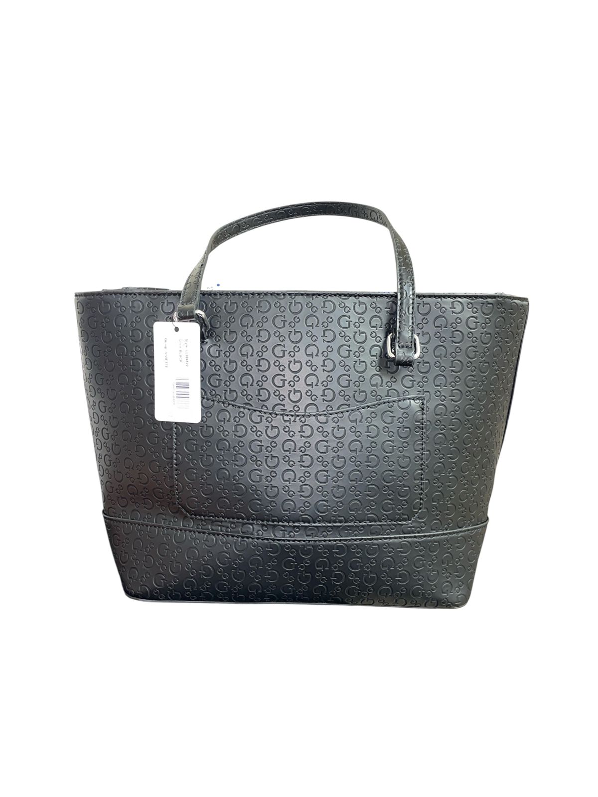 Bolsa Tote Guess Negra Monograma G – Elegancia Atemporal