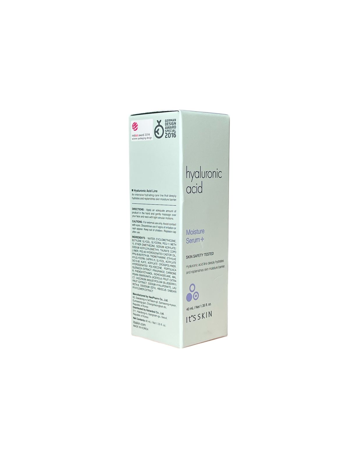 Hyaluronic Acid – Moisture Serum+ 40ml