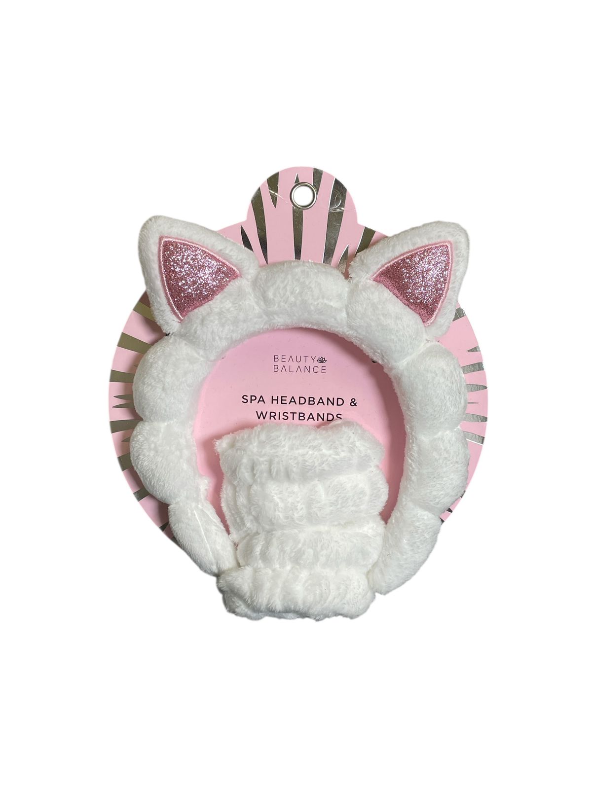 Set Spa Beauty: Diadema + Muñequeras Absorbentes