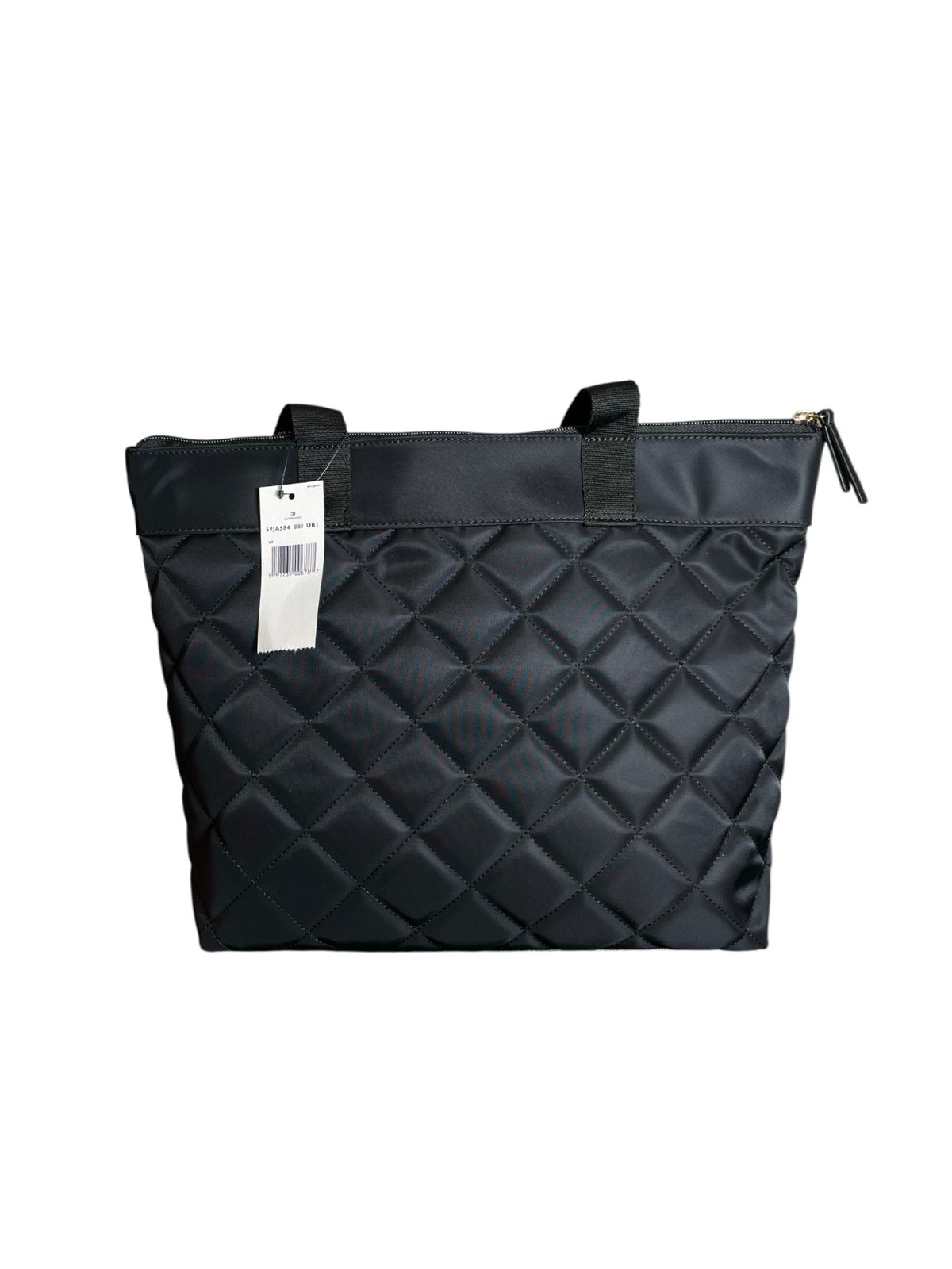 Bolsa Tote Acolchada Tommy Hilfiger Negra