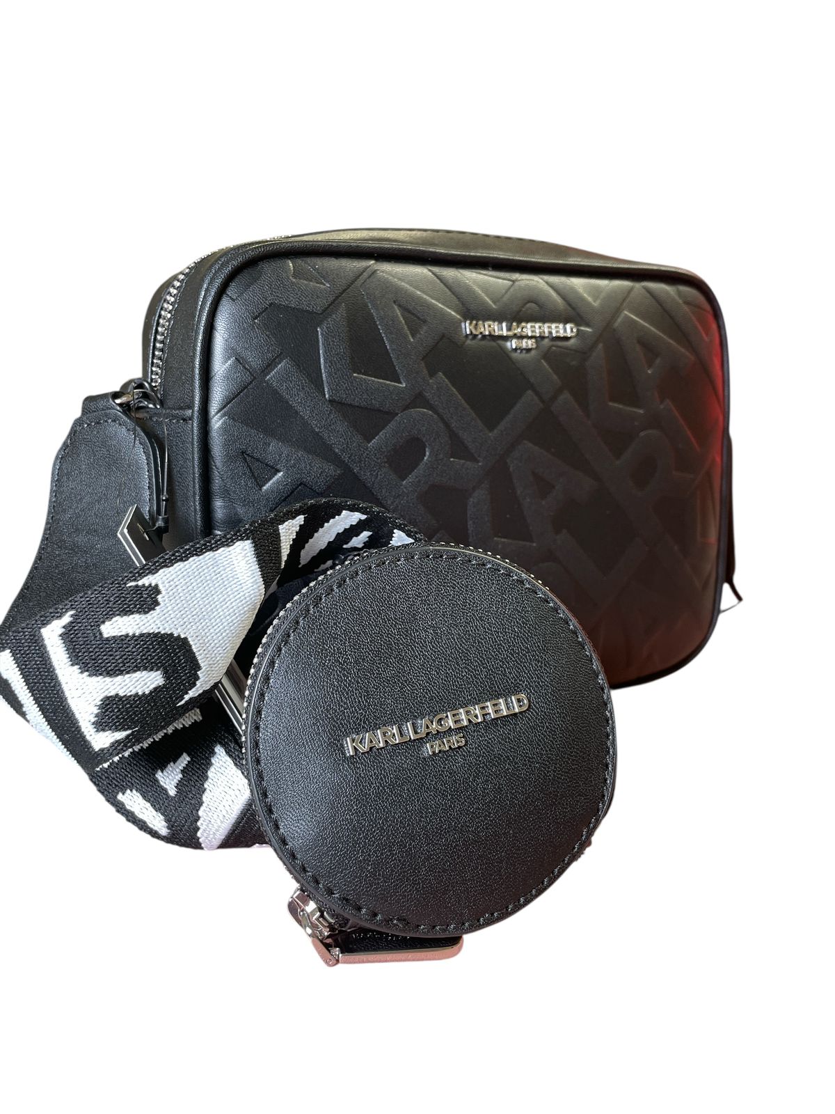Karl Lagerfeld Mini Crossbody Bag con Monedero – Estilo y Funcionalidad