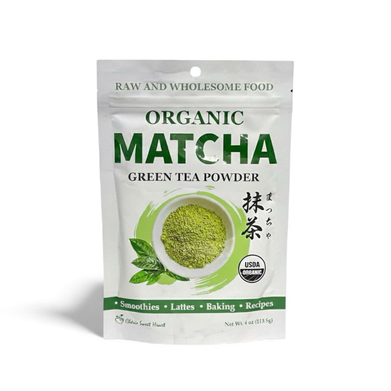 Matcha Orgánica Premium – Té Verde en Polvo (4 oz / 113.5 g)