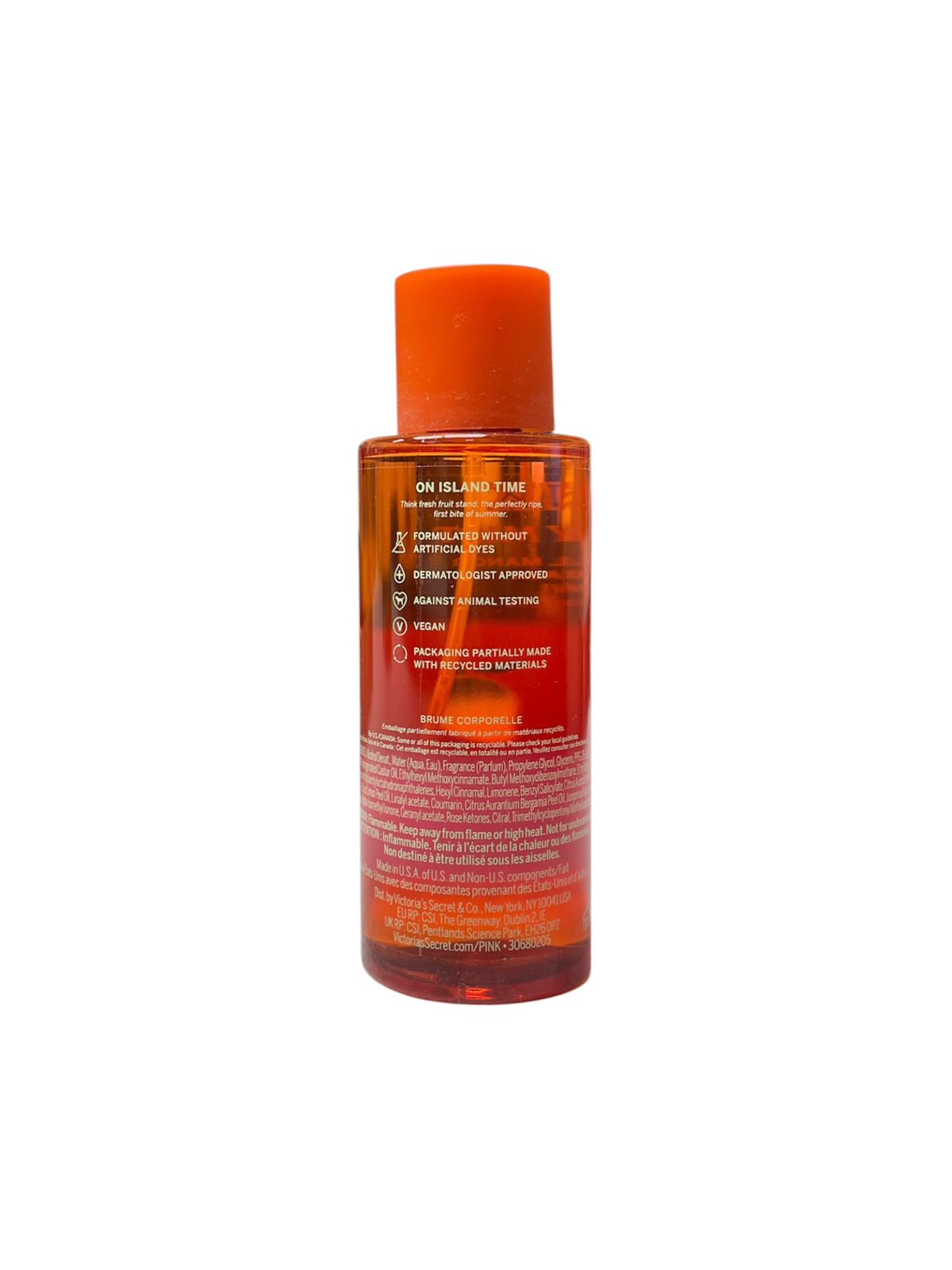 Body Mist Victoria’s Secret PINK Cutie Fruity 250 ml – Fragancia frutal tropical