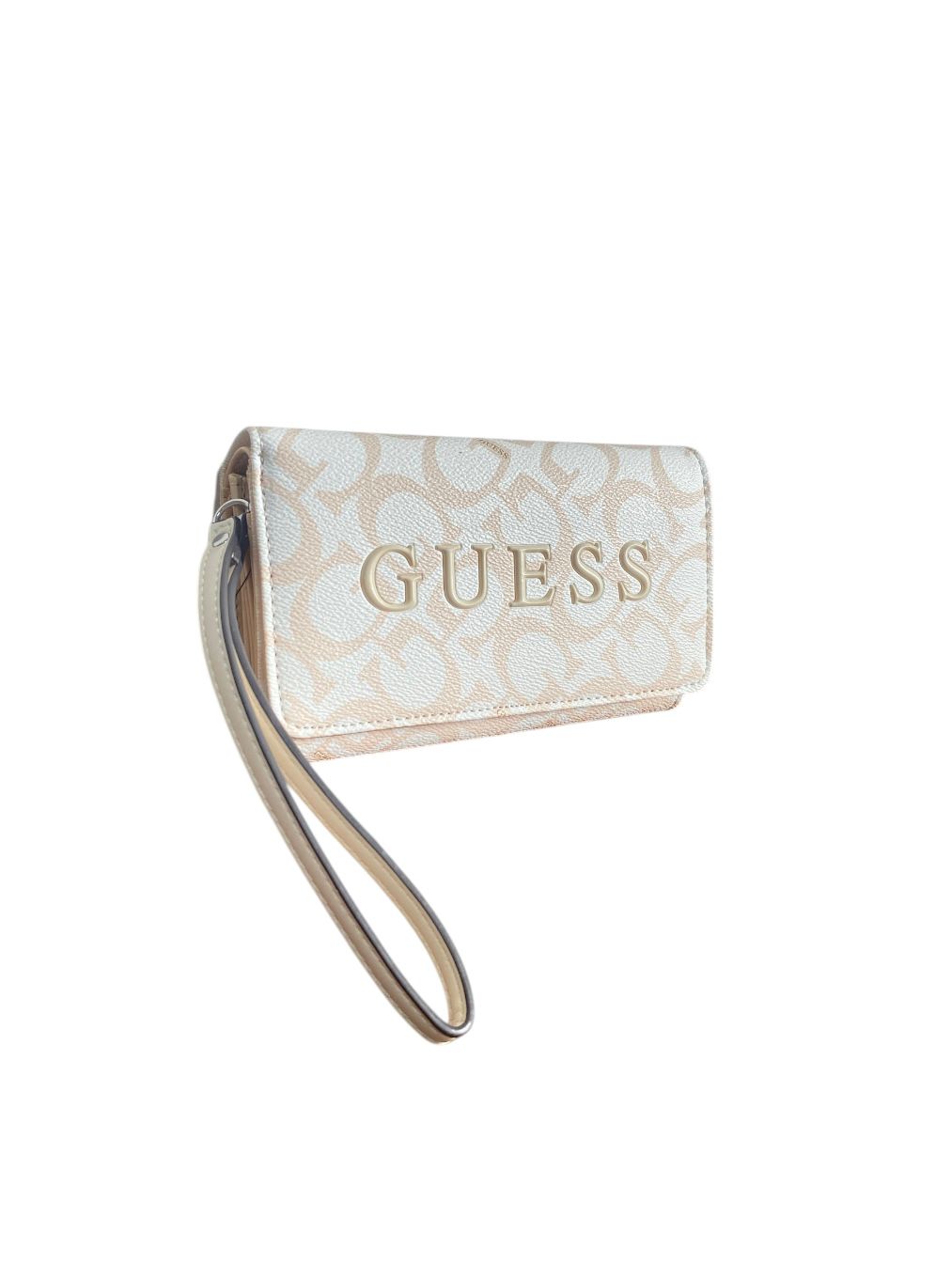 Cartera Guess Crema Estampada
