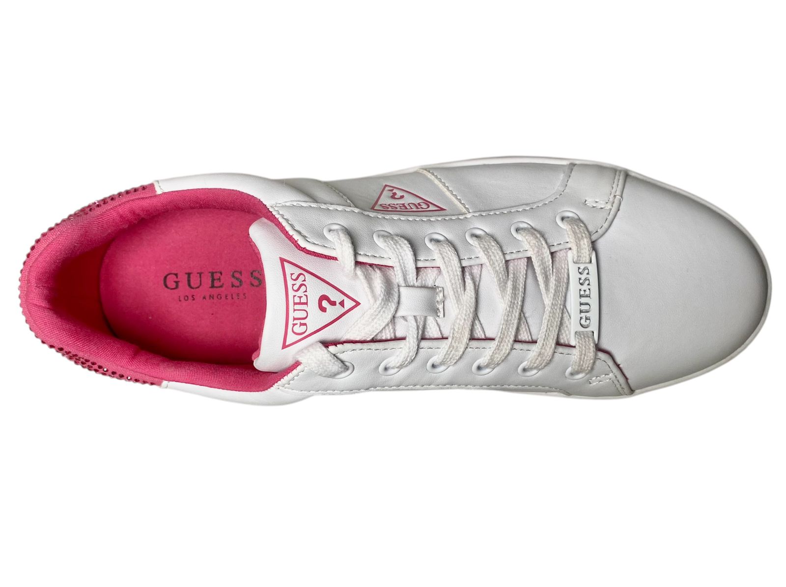 Tenis Guess Tenis Plataforma Dorados Guess Blancos Precio De Tenis