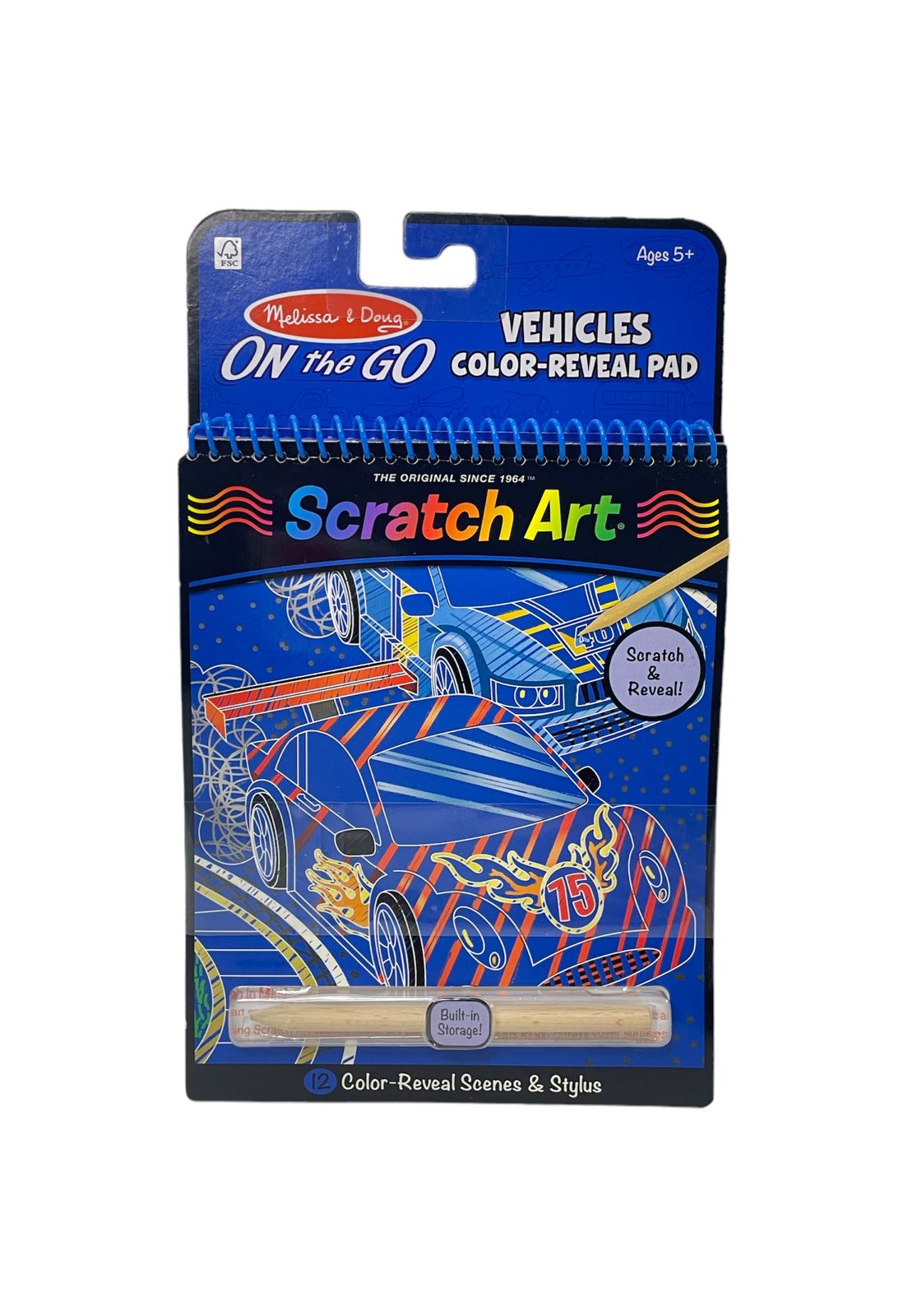 Scratch Art de Vehículos - Melissa & Doug