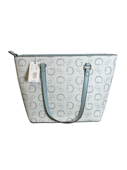 Bolsa Tote GUESS Azul Claro con Monograma