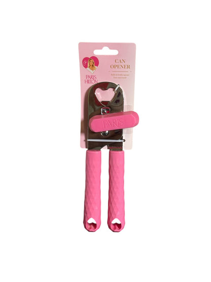 Abrelatas Paris Hilton con Destapador – Diseño Glam y Ergonómico
