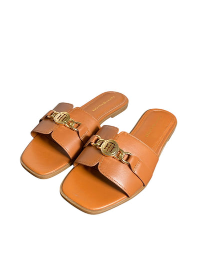 Sandalias Tommy Hilfiger Camel - TALLA 8.5 DAMA