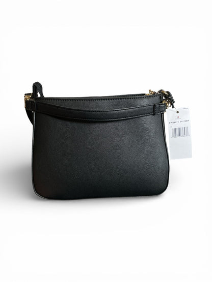 Bolso Tommy Hilfiger Original Negro con Cadena Dorada – Crossbody & Shoulder Bag