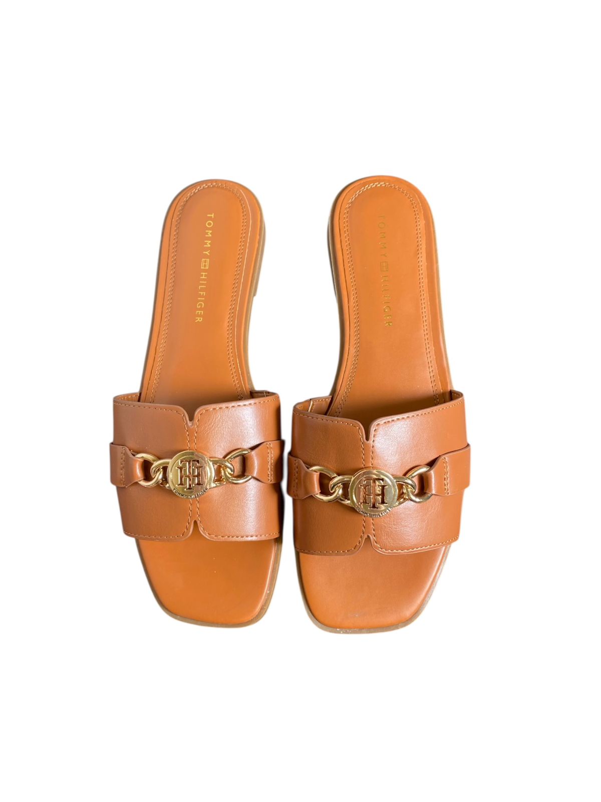 Sandalias Tommy Hilfiger Camel - TALLA 8.5 DAMA