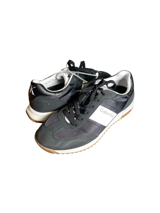 Tenis Calvin Klein  Negro/Blanco – Talla 7 USA DAMA