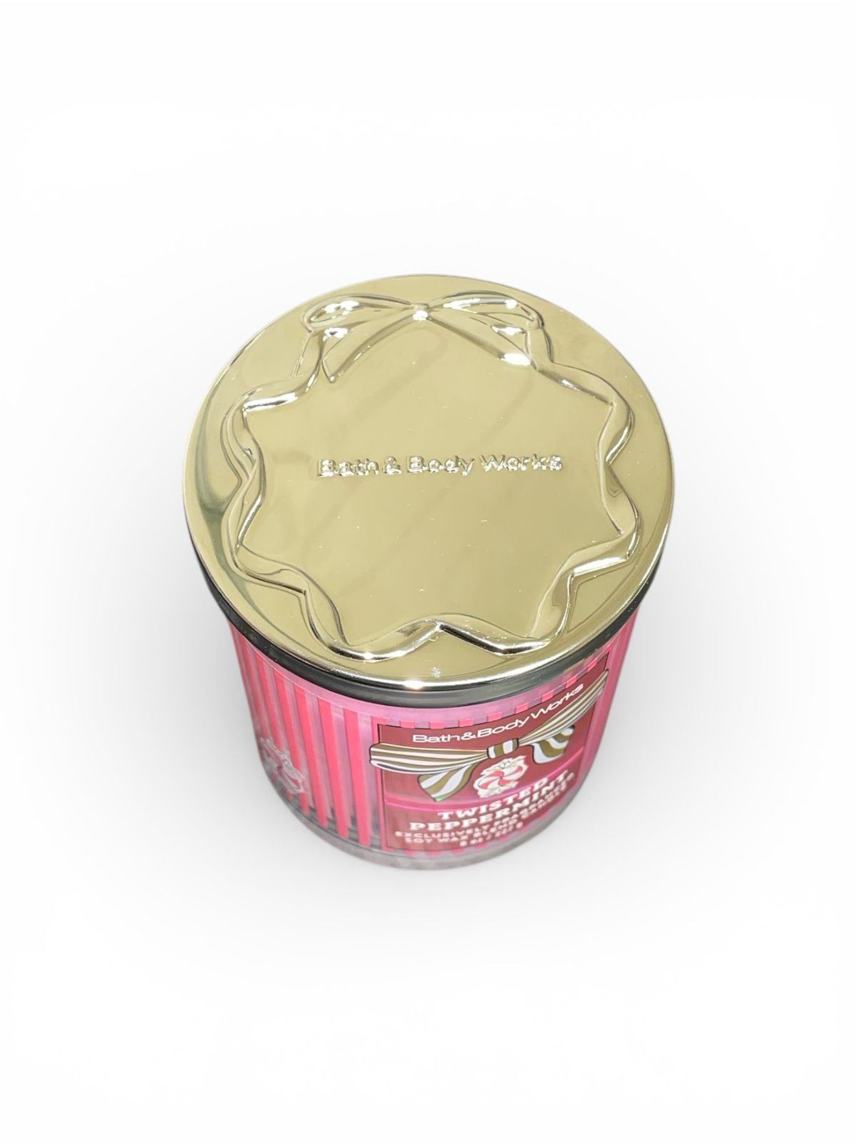 Vela Aromática Twisted Peppermint - Bath & Body Works: