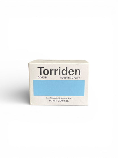 Torriden DIVE-IN Soothing Cream - Crema Hidratante Calmante con Ácido Hialurónico