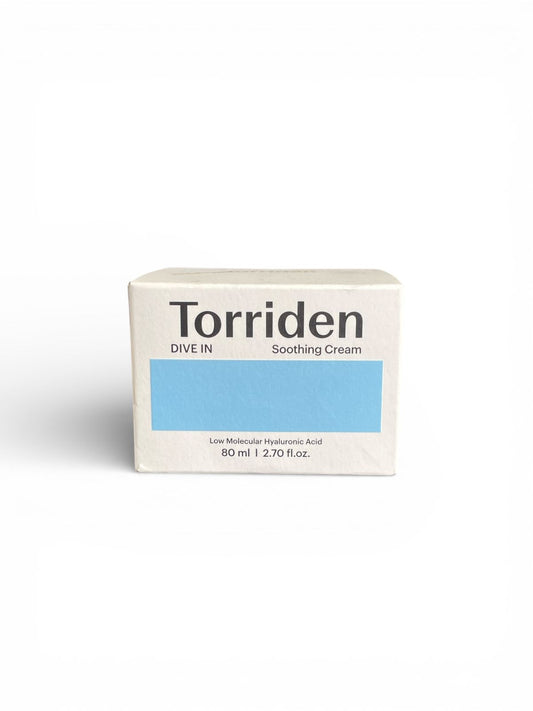 Torriden DIVE-IN Soothing Cream - Crema Hidratante Calmante con Ácido Hialurónico