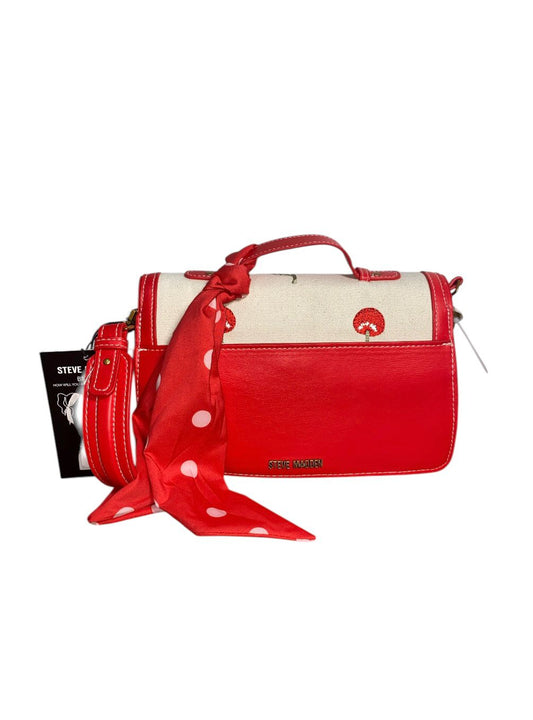 Bolsa Crossbody Steve Madden Cherry – Estilo Vintage con Pañuelo