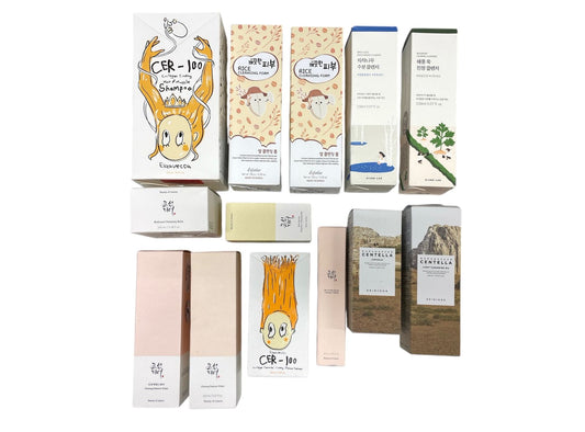 Lote Skincare Coreano 13 Piezas – Productos Virales y Fórmulas Limpias | Ideal para Reventa