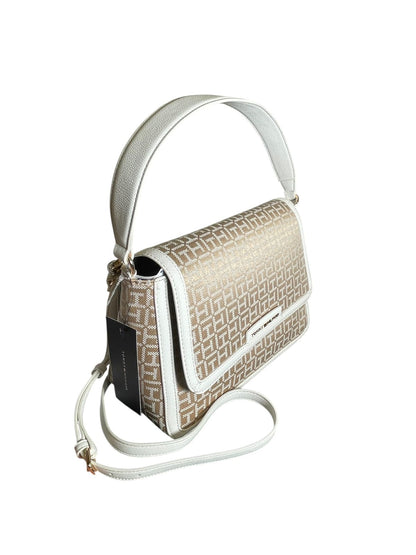 Bolso Tommy Hilfiger Beige Monogram