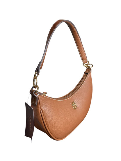 Bolsa Tommy Hilfiger Shoulder Bag – Elegancia en Café