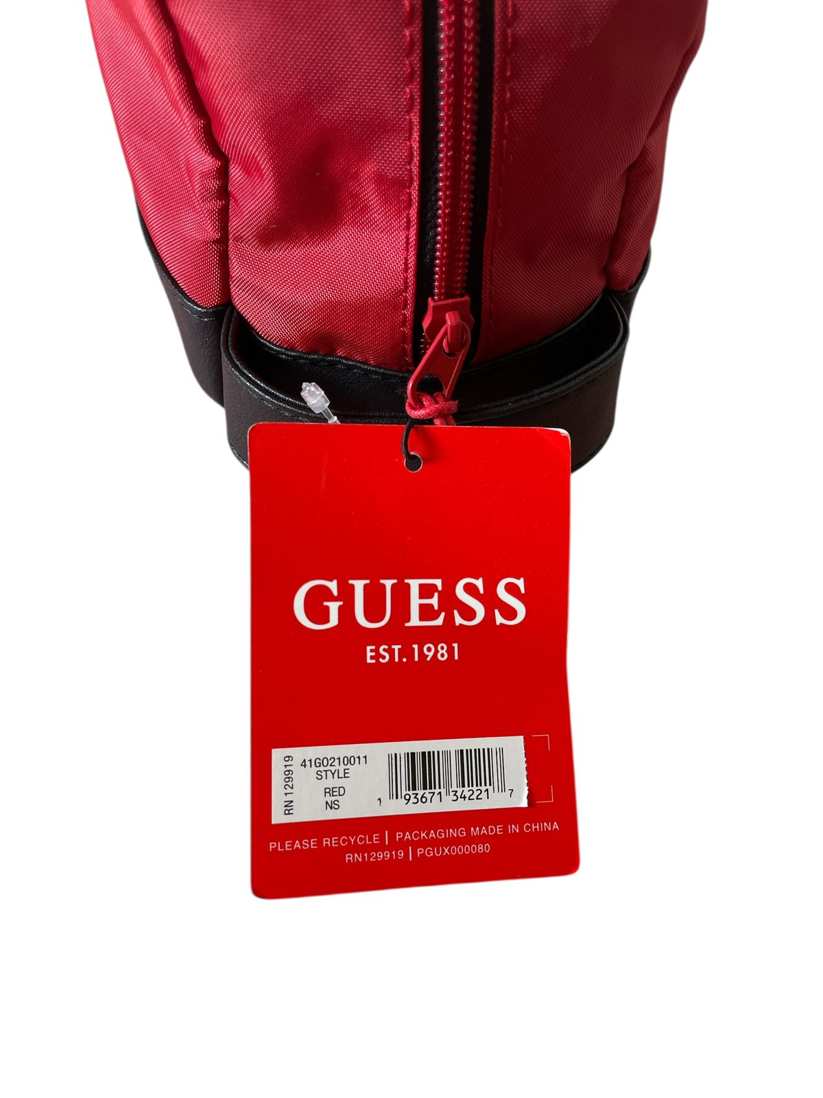Neceser GUESS Rojo Original