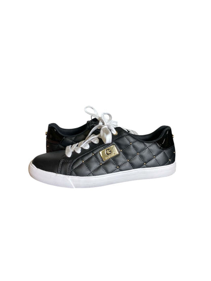 Tenis Guess G-Los Angeles Dama - Estilo Acolchado Negro - Talla 10 USA