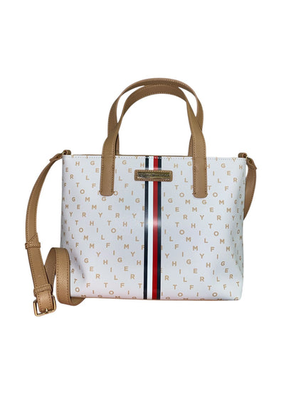 Bolsa TOMMY HILFIGER Blanca con Monograma