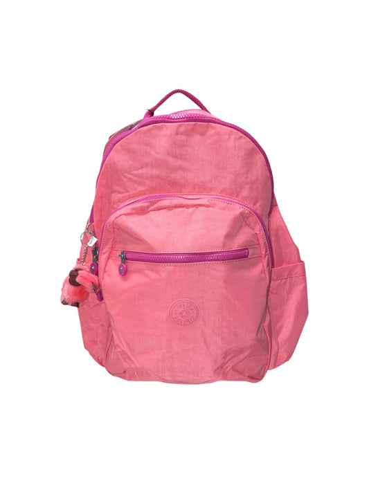 Mochila Rosa Casual Multi Bolsillos Kipling
