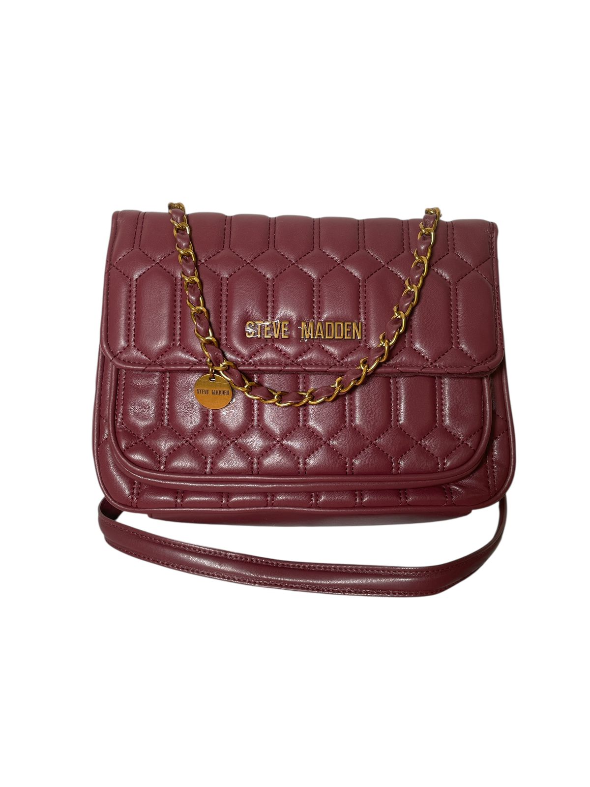 Bolso Steve Madden Acolchado Vino