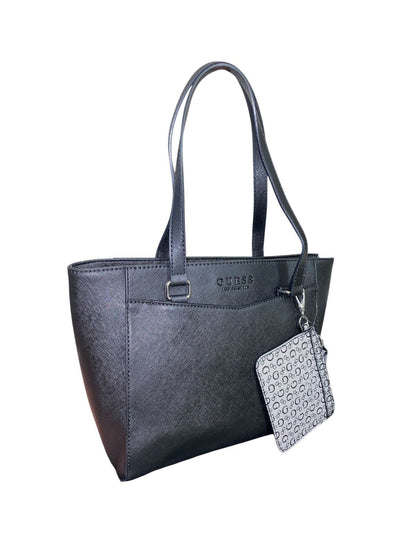 Bolso Tote Negro GUESS con Pouch