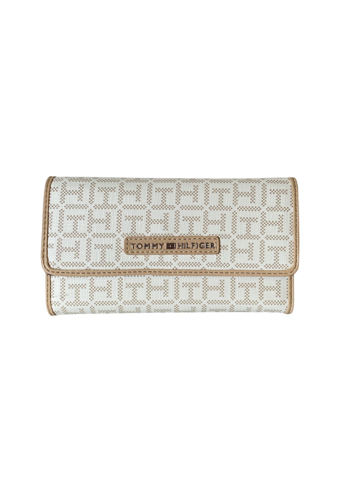 Cartera Tommy Hilfiger Beige Clásica