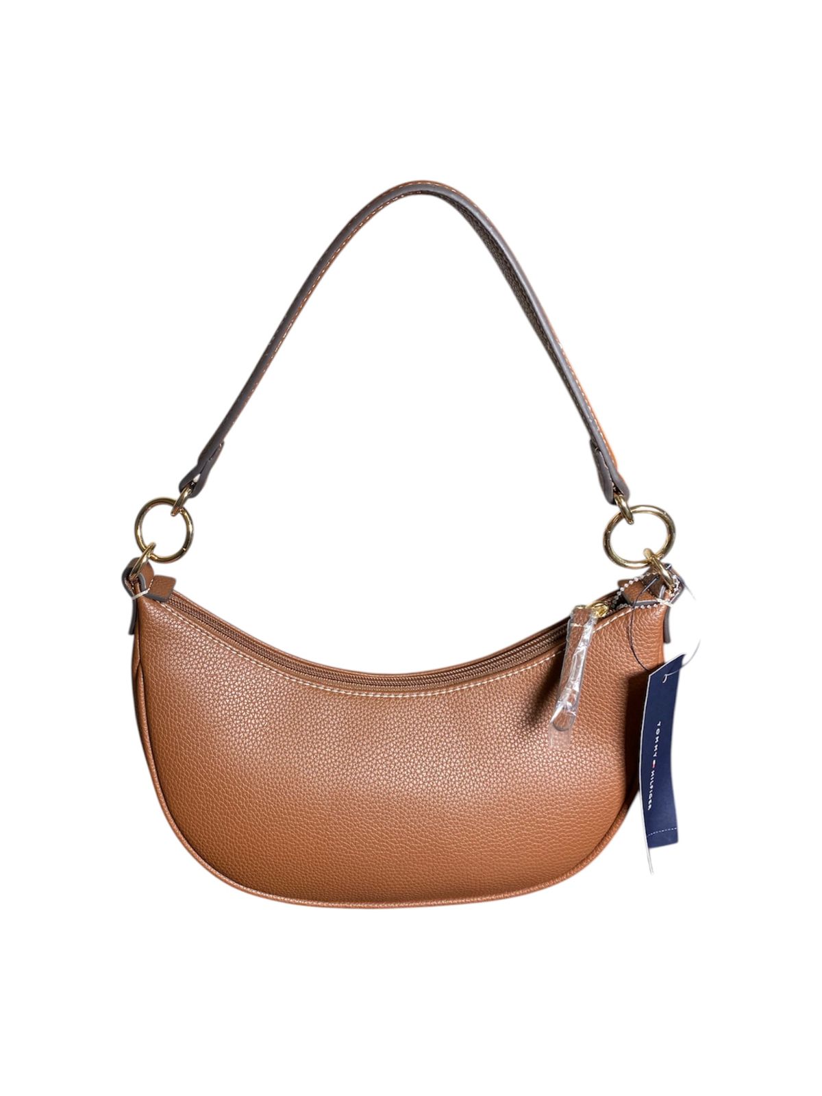 Bolsa Tommy Hilfiger Shoulder Bag – Elegancia en Café