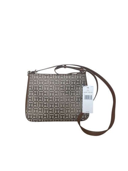 Bolso Tommy Hilfiger Original Café con Monograma – Crossbody Clásico Elegante