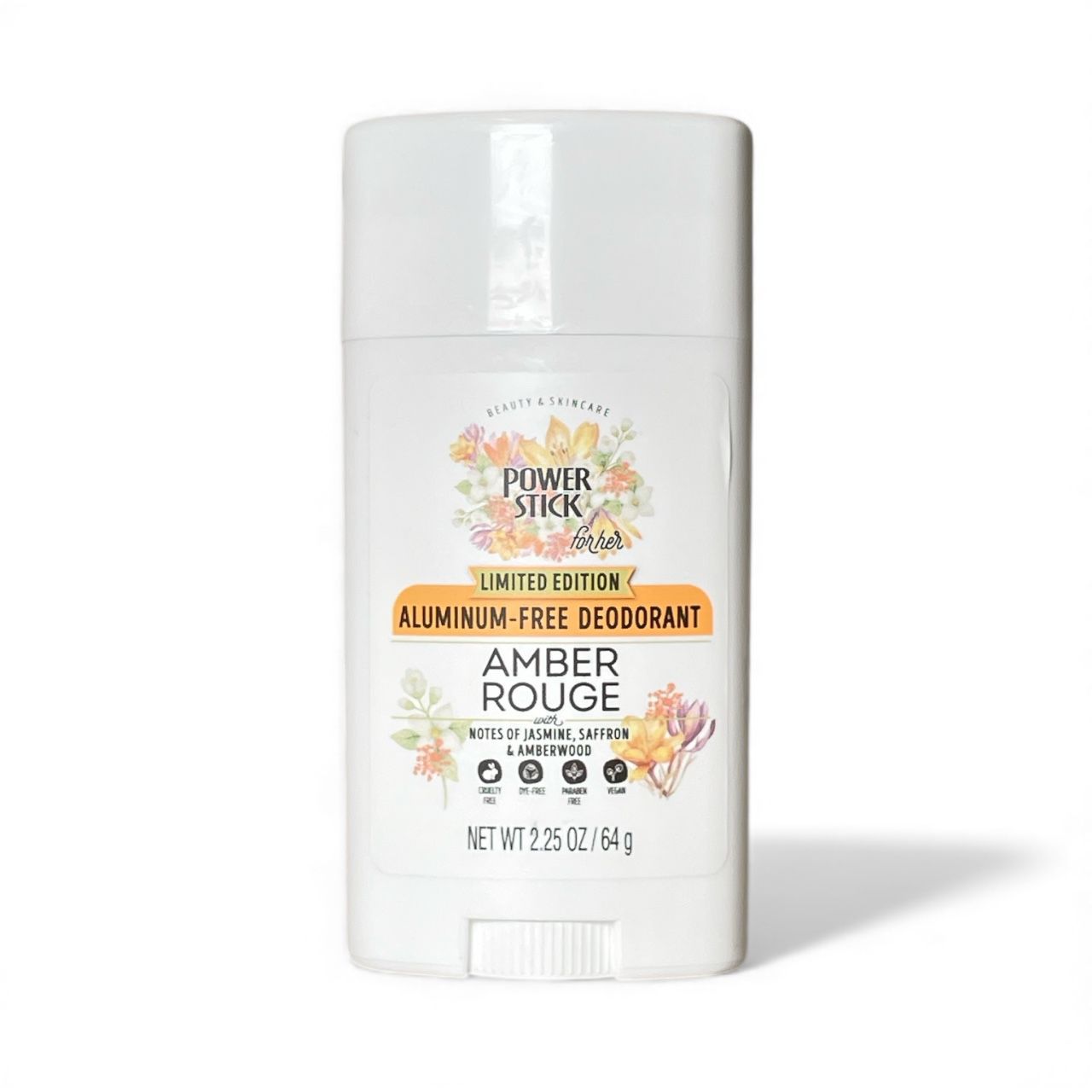 Desodorante Sin Aluminio Power Stick — Aromas Brazilian Mist & Amber Rouge