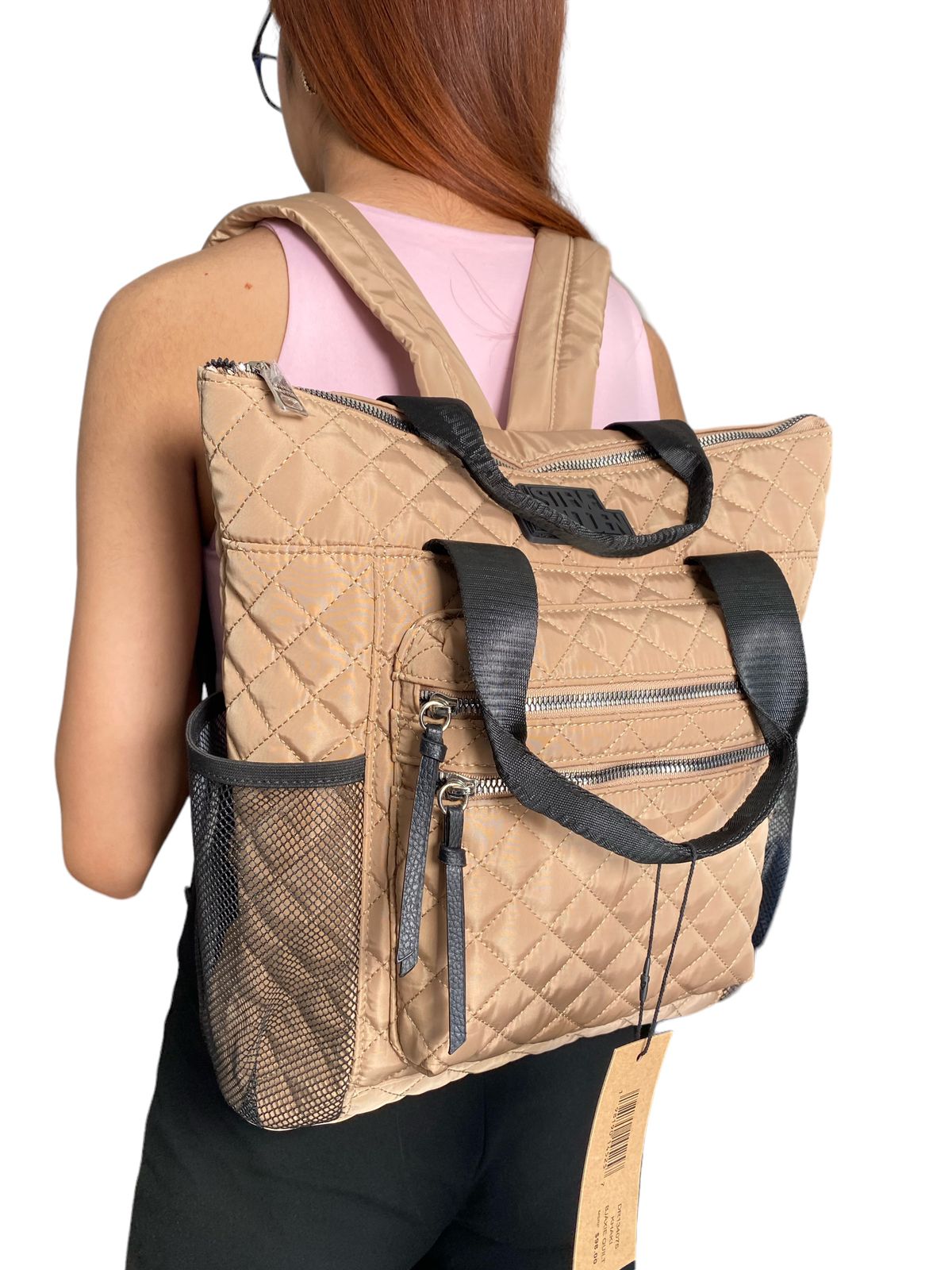 Mochila Steve Madden Camel