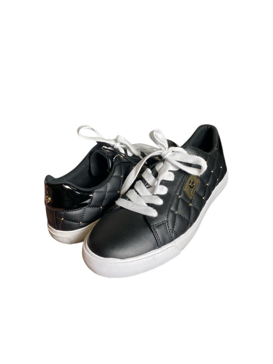 Tenis Guess G-Los Angeles Dama - Estilo Acolchado Negro - Talla 10 USA
