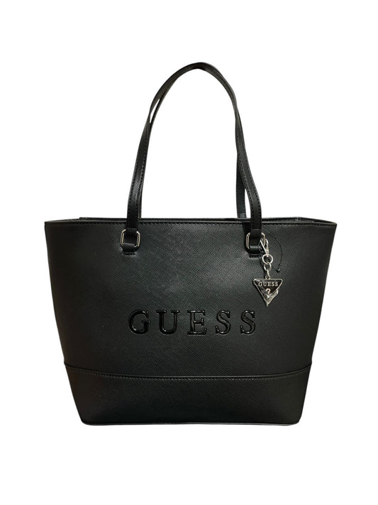 Bolso Tote Negro GUESS | Clásico
