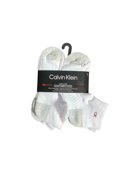 Pack de 6 Calcetas Calvin Klein  – Comodidad Premium para Mujer