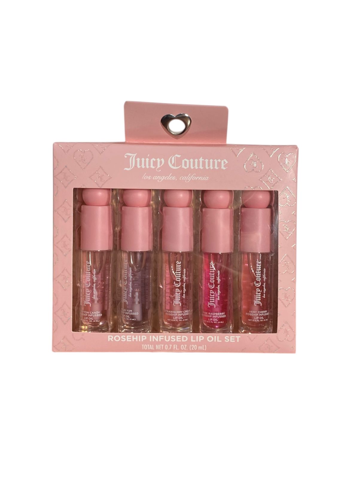Set de Lip Oils Hidratantes Juicy Couture – Labiales con Aroma Dulce