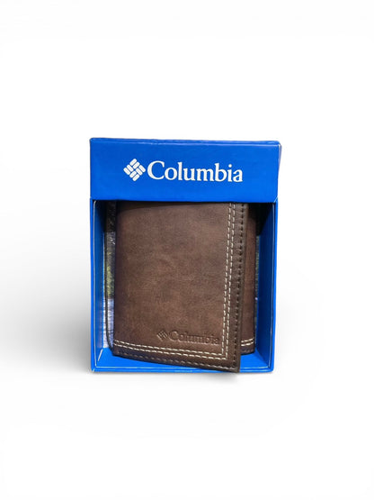 Cartera Columbia - Cuero Café