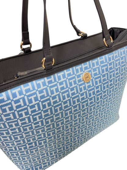 Bolsa Tote Tommy Hilfiger Azul Monogram