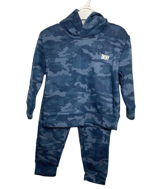 Conjunto DKNY Camuflajeado Azul para Niño - Talla 2