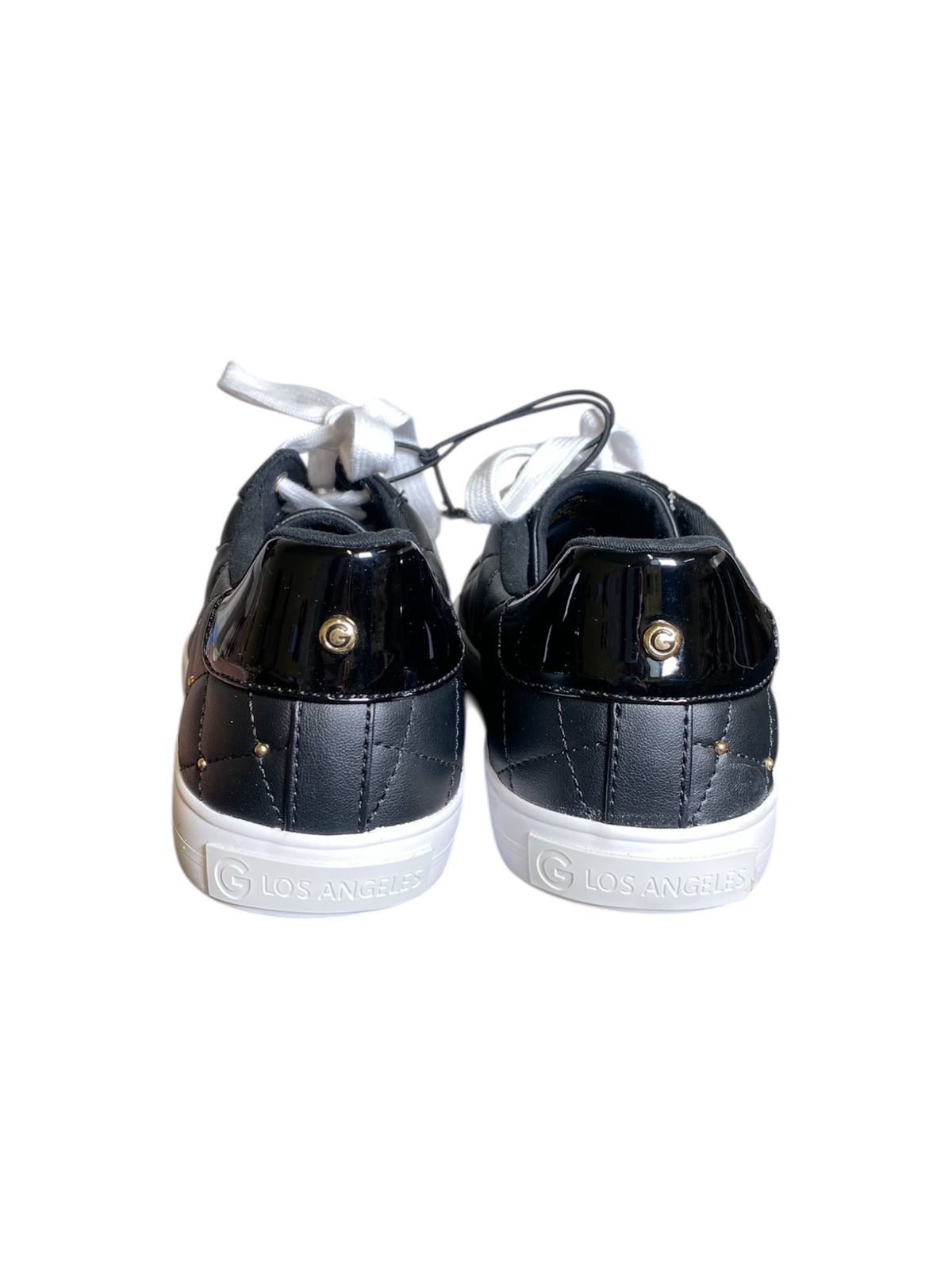 Tenis Guess G-Los Angeles Dama - Estilo Acolchado Negro - Talla 10 USA