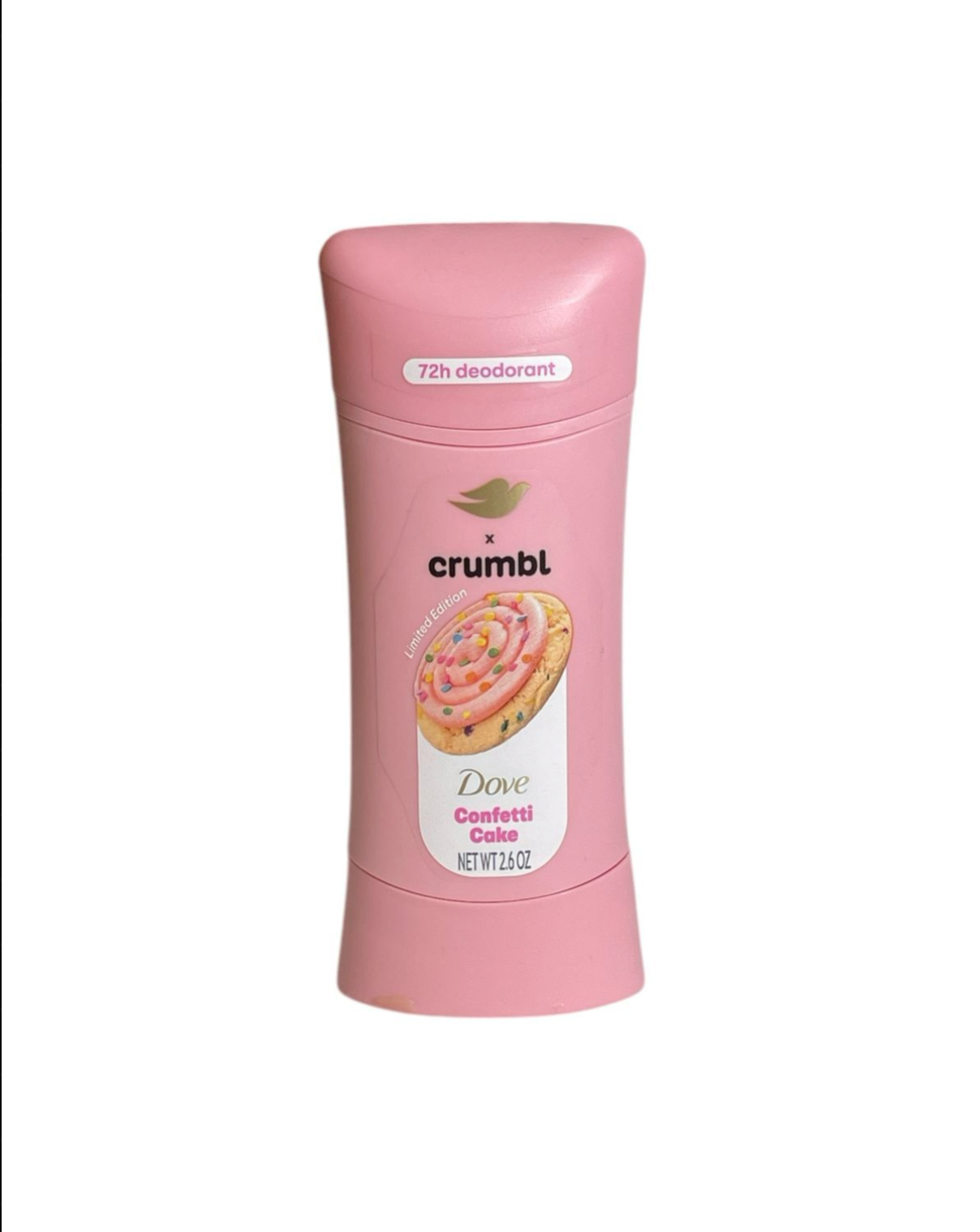 Dove x Crumbl Desodorante Strawberry  72h – Edición Limitada