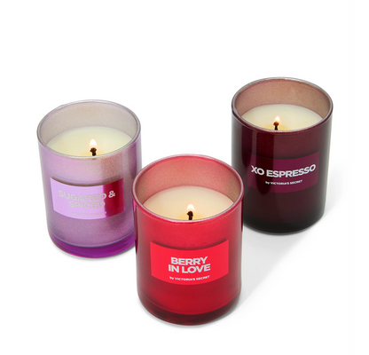 Vela aromática premium | Set Victoria’s Secret Naughty or Nice 3 pzs