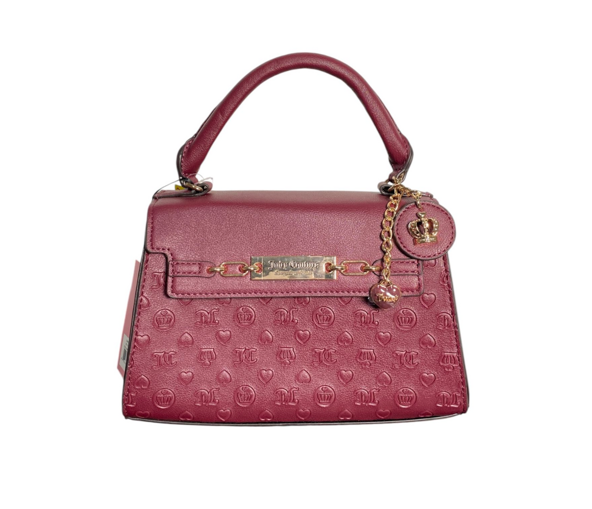 Bolso de Mano y Crossbody Juicy Couture Borgoña